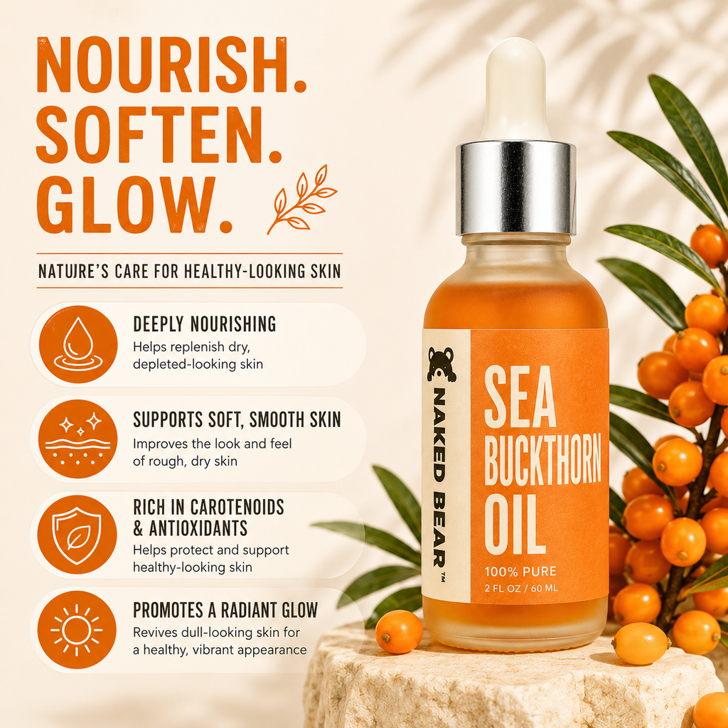 Naked Bear Sea Buckthorn Oil