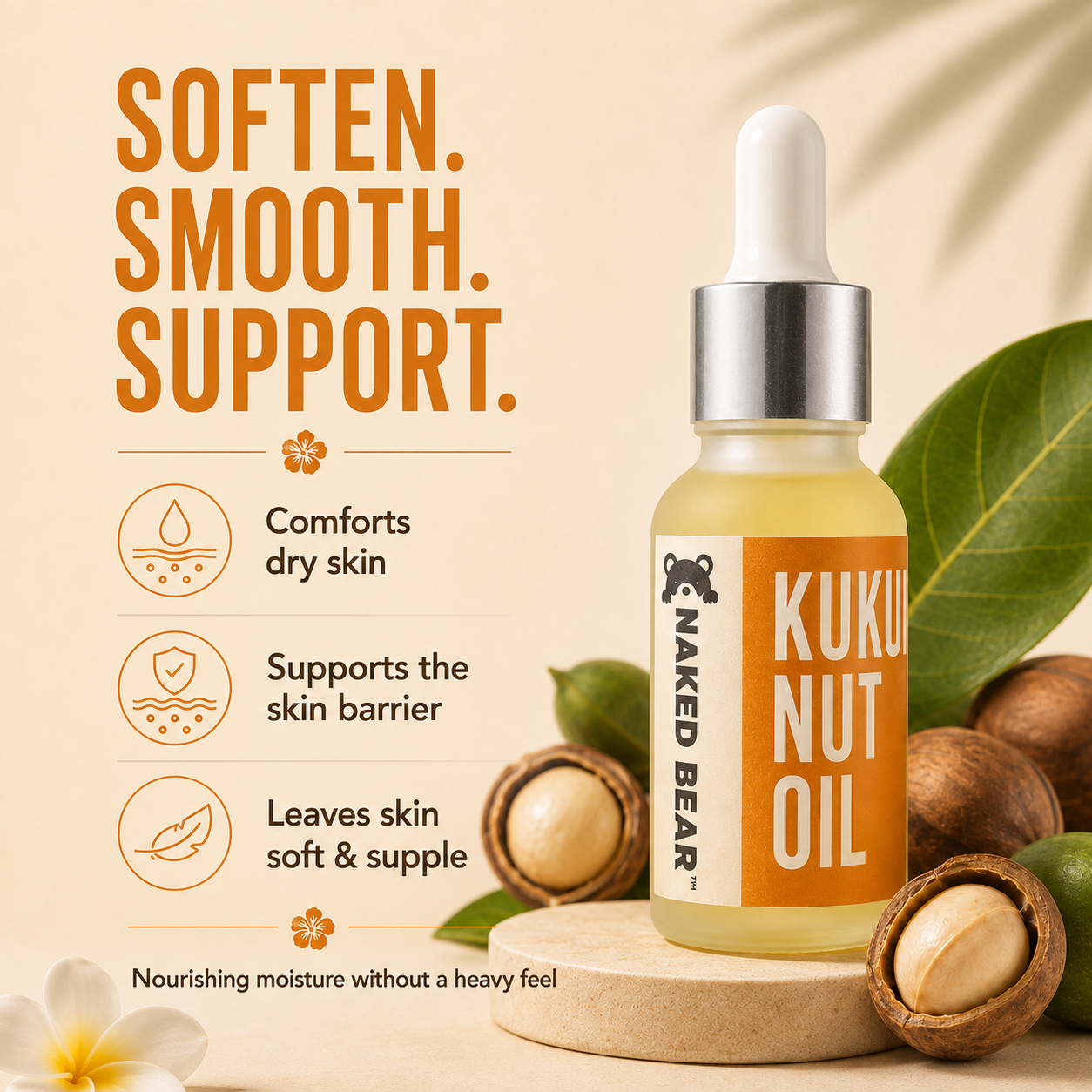 Naked Bear Kukui Nut Oil