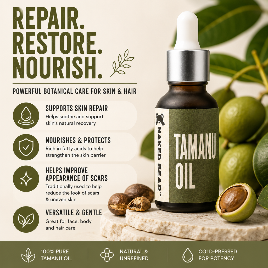 Naked Bear Tamanu Oil