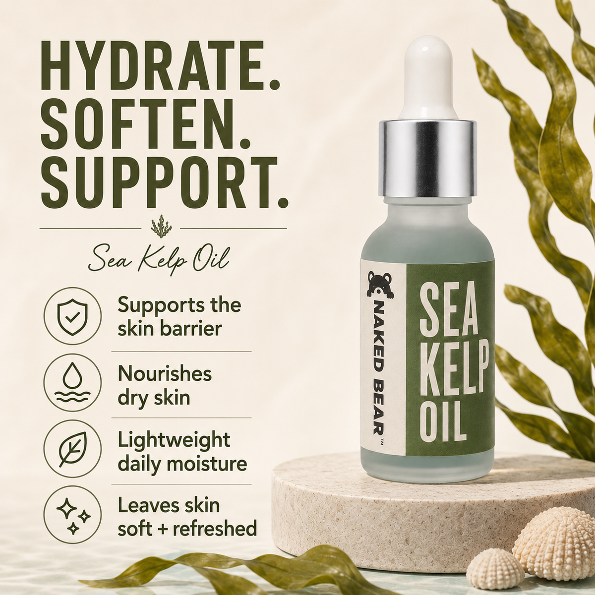 Naked Bear Sea Kelp Oil Extract