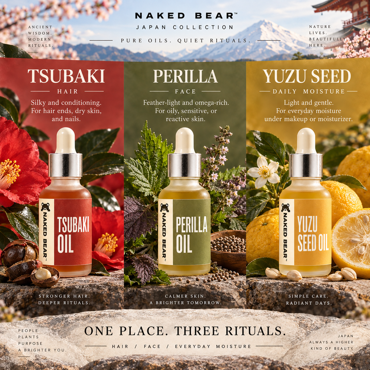 Naked Bear Japan Collection