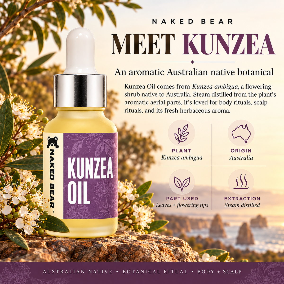 Naked Bear Kunzea Oil