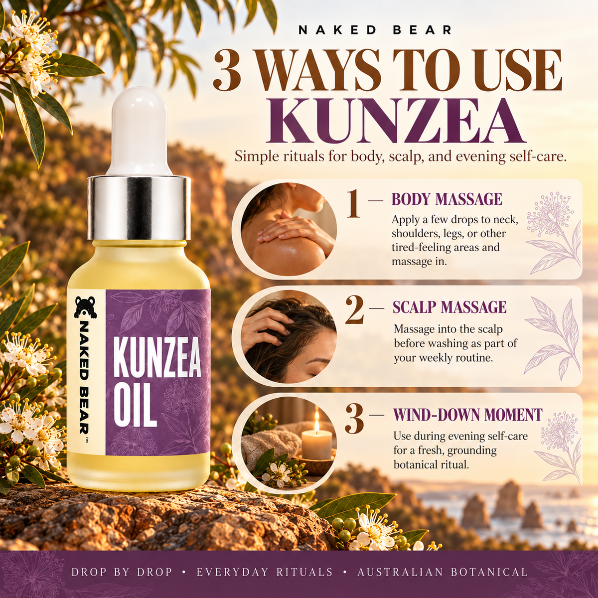 Naked Bear Kunzea Oil