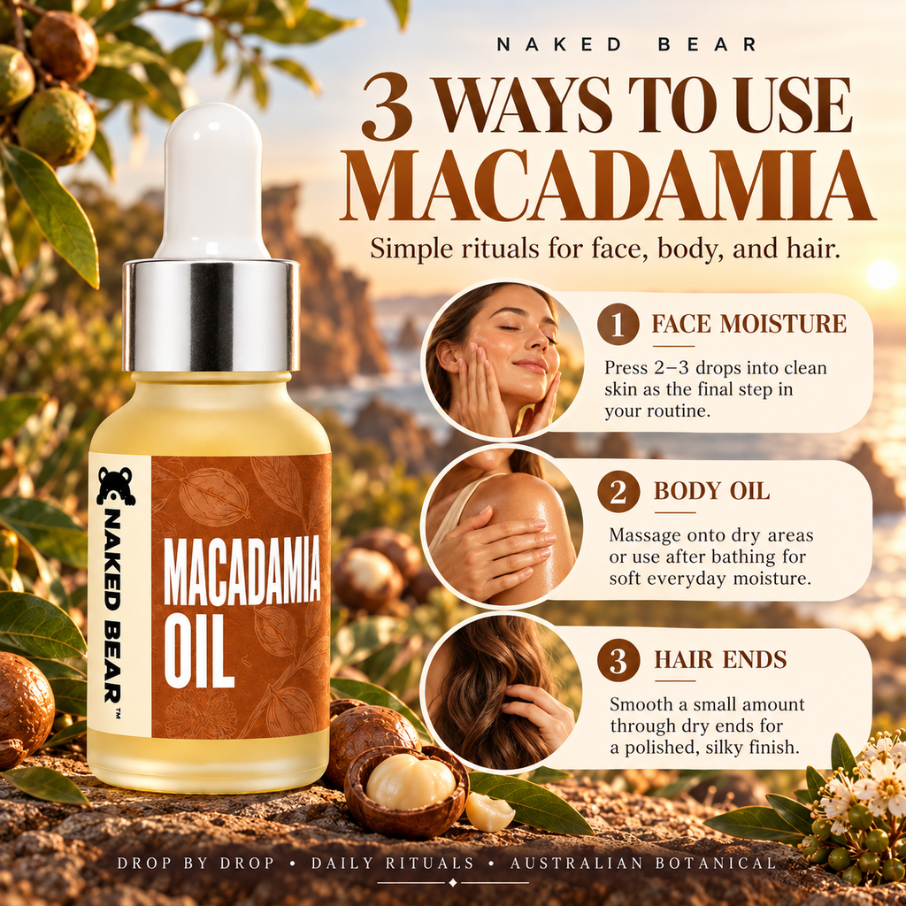 Naked Bear Macadamia Oil