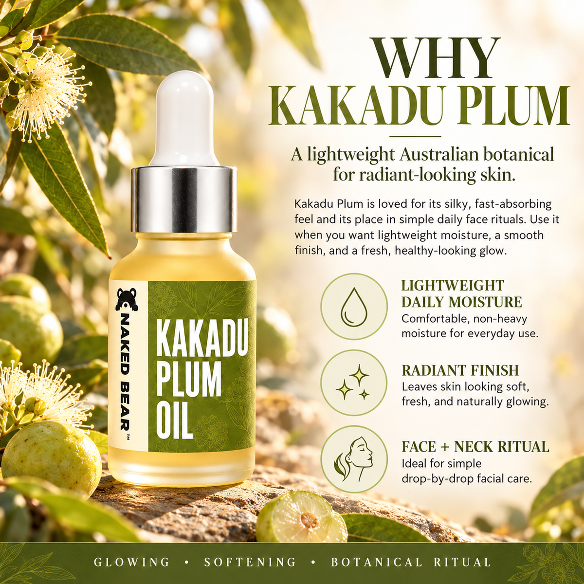 Naked Bear Kakadu Plum Seed Oil