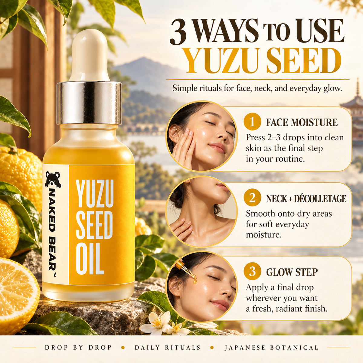 Naked Bear Yuzu Seed Oil