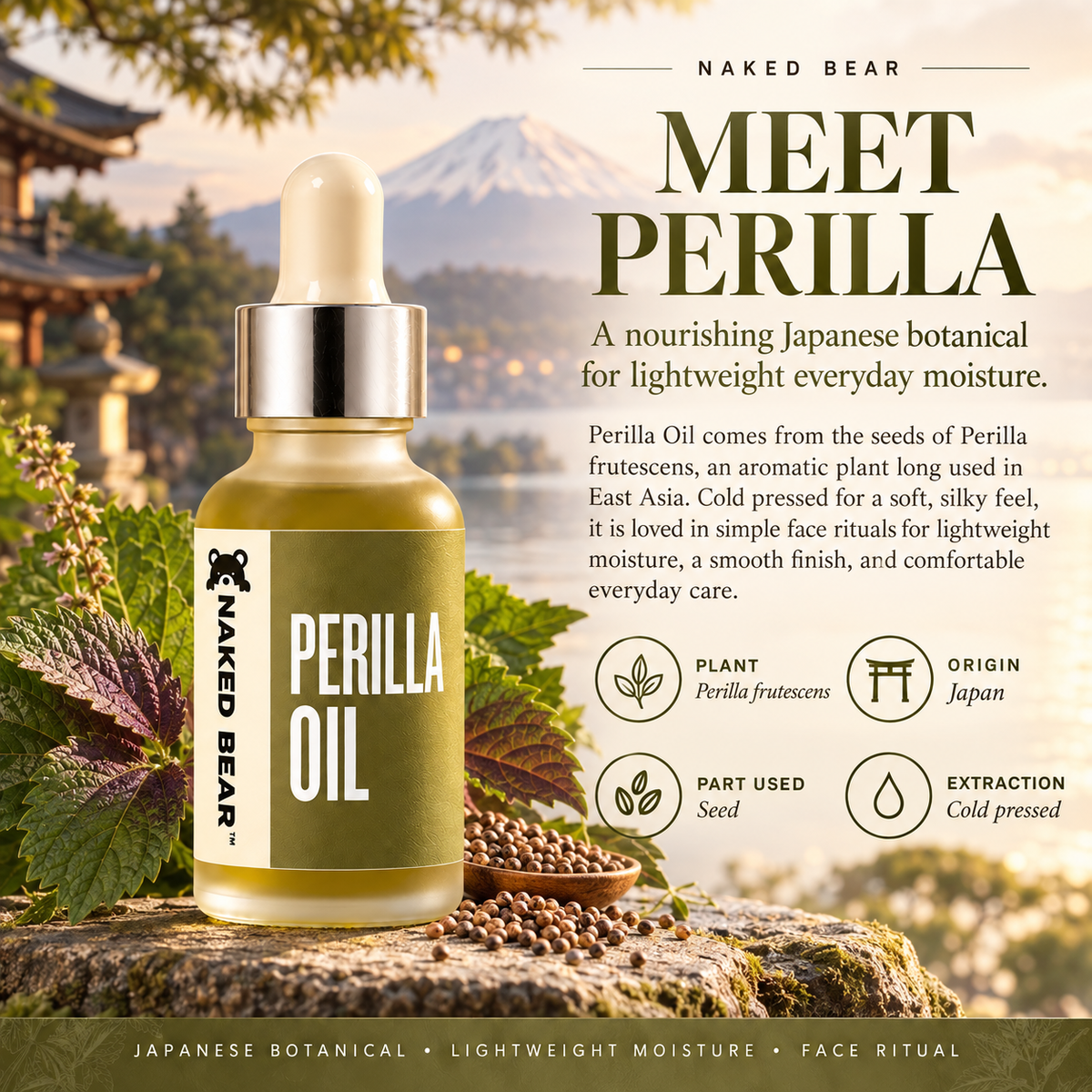Naked Bear Perilla Oil