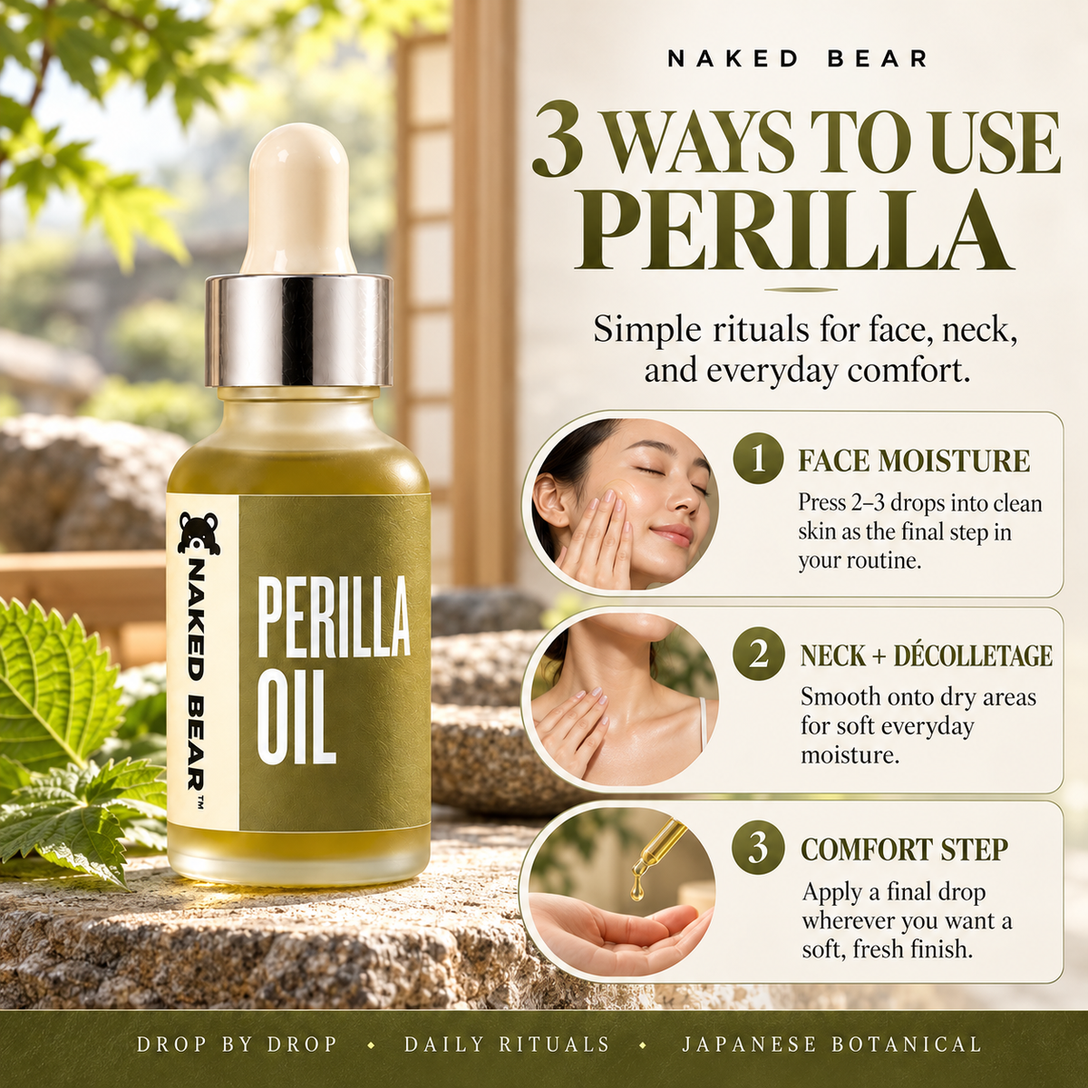Naked Bear Perilla Oil