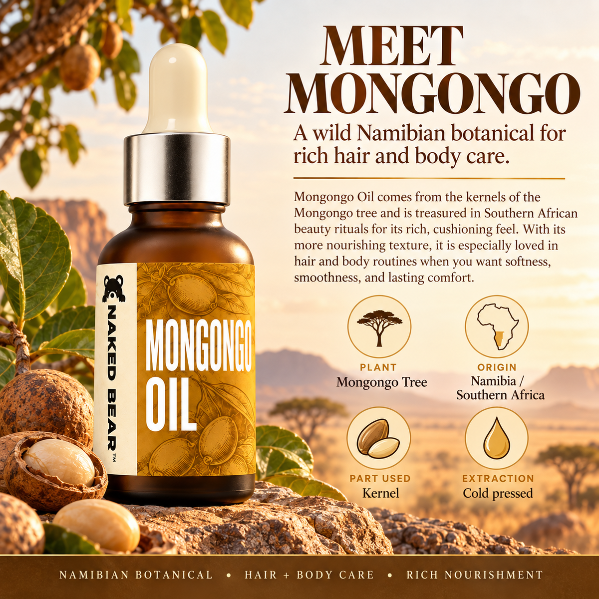 Naked Bear Mongongo Oil