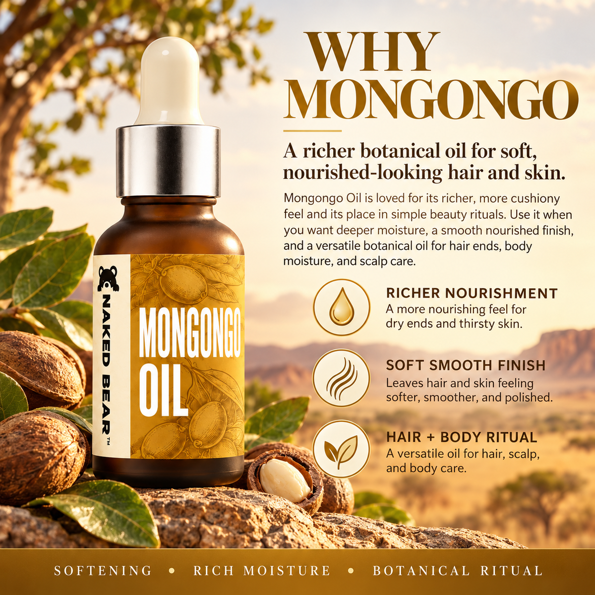Naked Bear Mongongo Oil
