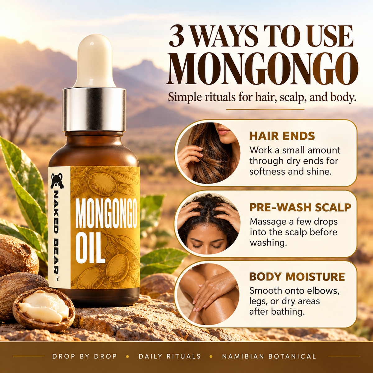 Naked Bear Mongongo Oil