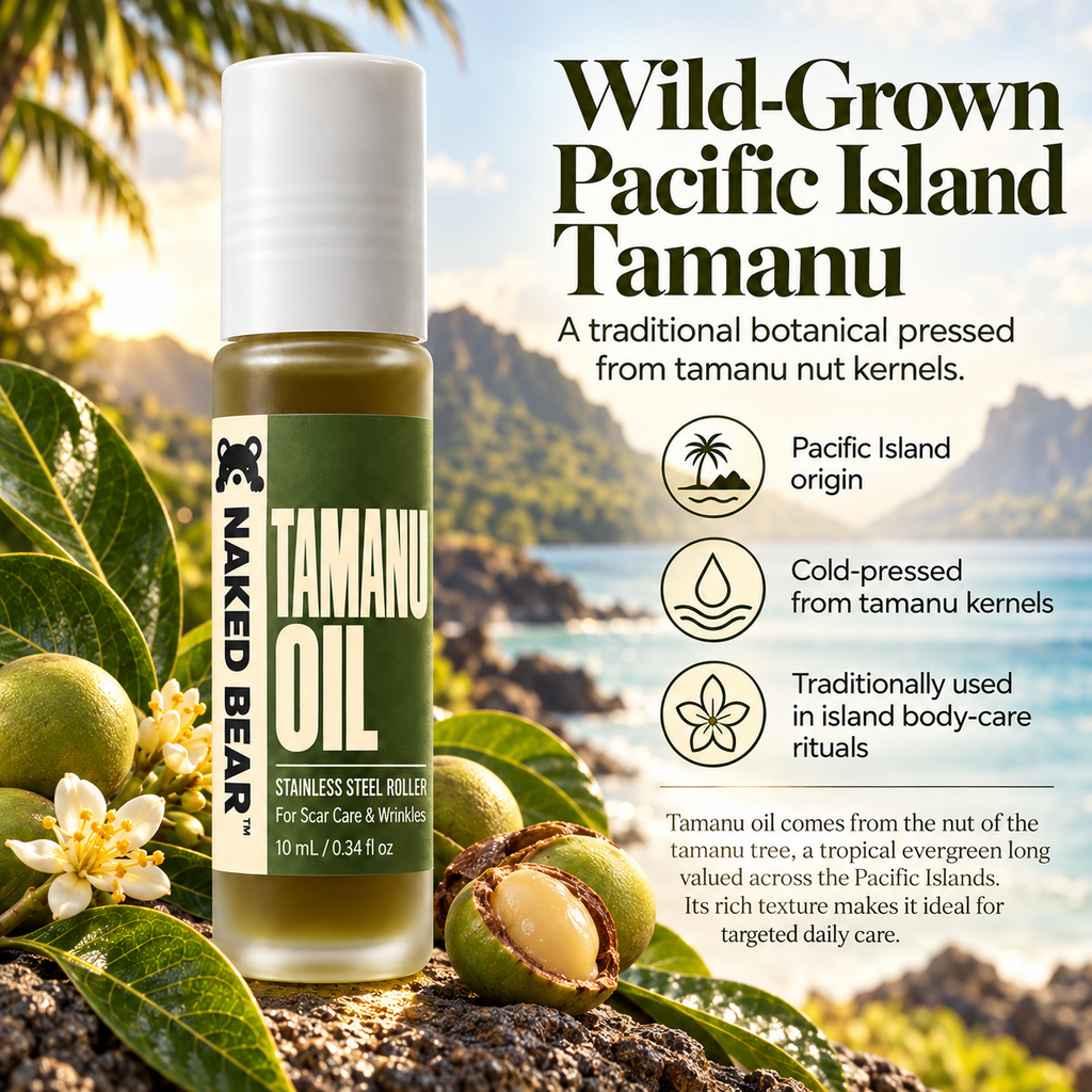 Naked Bear Tamanu Oil Roll-On