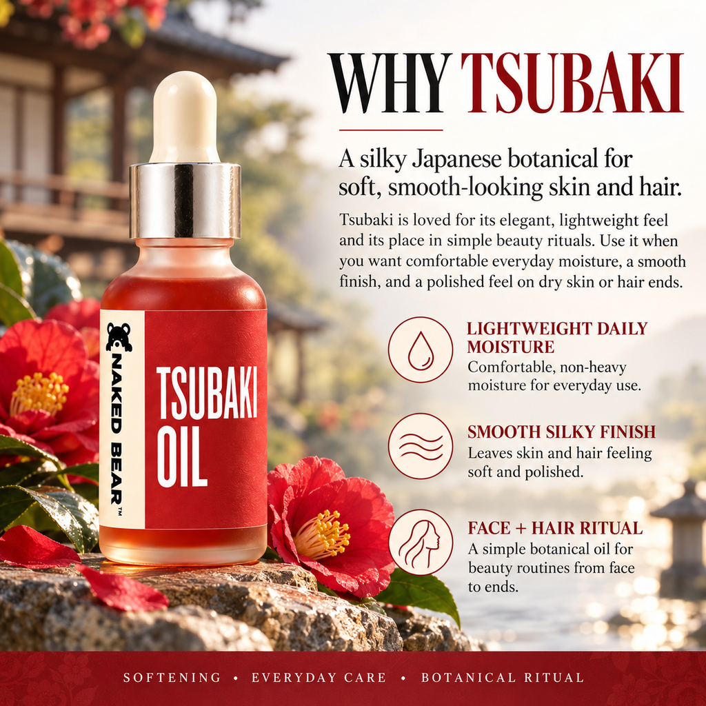 Naked Bear Tsubaki Oil