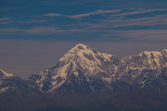 Map showing Nepal, Himalaya